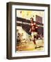 Running a Marathon in the Olympics-McConnell-Framed Premium Giclee Print