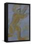 Running angel-Cosima Duggal-Framed Stretched Canvas