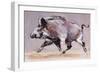 Running Boar, 1999-Mark Adlington-Framed Premium Giclee Print