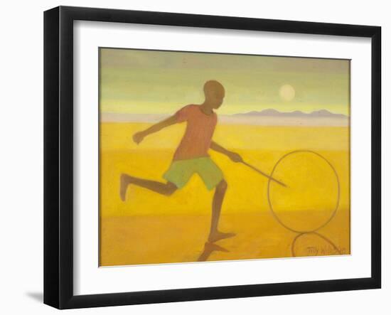 Running Boy,2010-Tilly Willis-Framed Giclee Print