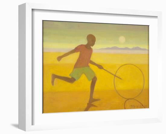 Running Boy,2010-Tilly Willis-Framed Giclee Print