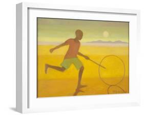 Running Boy,2010-Tilly Willis-Framed Giclee Print