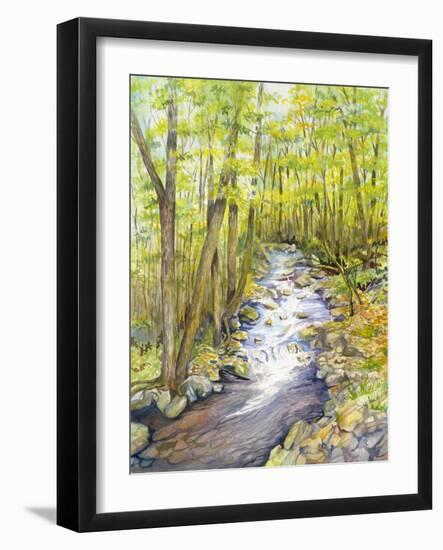 Running Brook-Joanne Porter-Framed Giclee Print