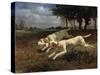 Running Dogs, 1853-Constant Troyon-Stretched Canvas