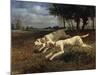 Running Dogs, 1853-Constant Troyon-Mounted Giclee Print