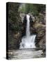 Running Eagle Falls, Glacier National Park, Montana, USA-Michel Hersen-Stretched Canvas