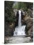Running Eagle Falls, Glacier National Park, Montana, USA-Michel Hersen-Stretched Canvas