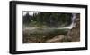 Running Eagle Falls-Steve Hunziker-Framed Art Print