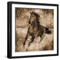 Running Free-Eric Yang-Framed Art Print