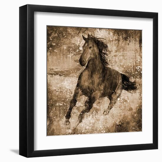 Running Free-Eric Yang-Framed Art Print