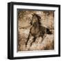 Running Free-Eric Yang-Framed Art Print