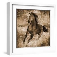 Running Free-Eric Yang-Framed Art Print