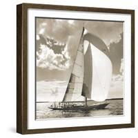 Running Home-Michael Kahn-Framed Giclee Print