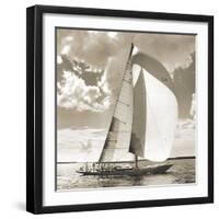 Running Home-Michael Kahn-Framed Giclee Print