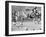 Running in the 1932 Olympics in Los Angeles-null-Framed Photographic Print