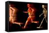 Running Man-Christian Darkin-Framed Stretched Canvas