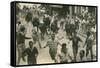 Running of the Bulls, Pamplona, Spain-null-Framed Stretched Canvas