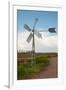 Running Old Metal Windmill-Ruud Morijn-Framed Photographic Print