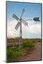 Running Old Metal Windmill-Ruud Morijn-Mounted Photographic Print