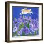 Running Rabbit-sylvia pimental-Framed Art Print