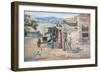 Running Repairs-John Bradley-Framed Giclee Print