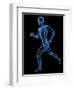 Running Skeleton, Artwork-SCIEPRO-Framed Premium Photographic Print