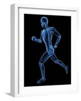 Running Skeleton, Artwork-SCIEPRO-Framed Photographic Print