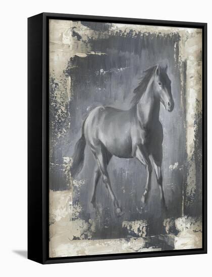 Running Stallion I-Ethan Harper-Framed Stretched Canvas