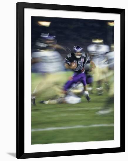 Running the Ball-null-Framed Photographic Print