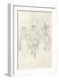 Running the Gauntlet - Stage Ii, C1920-Charles Edmund Brock-Framed Premium Giclee Print
