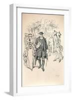 Running the Gauntlet - Stage Vi, C1920-Charles Edmund Brock-Framed Giclee Print