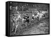 Running the Half Mile at the Civil Service Sports Day, Stamford Bridge, London, 1926-1927-null-Framed Stretched Canvas