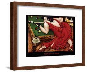 Running the Table-Natasha Pantelyat-Framed Art Print