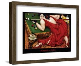 Running the Table-Natasha Pantelyat-Framed Art Print