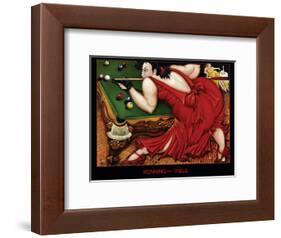 Running the Table-Natasha Pantelyat-Framed Art Print