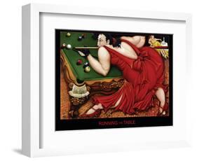 Running the Table-Natasha Pantelyat-Framed Art Print