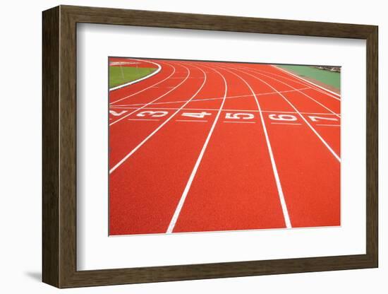 Running Track-wanchai-Framed Photographic Print