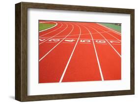 Running Track-wanchai-Framed Photographic Print