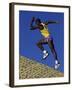 Running Uphill-null-Framed Photographic Print