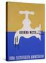 Running Water: Rural Electrification Administration-Lester Beall-Stretched Canvas