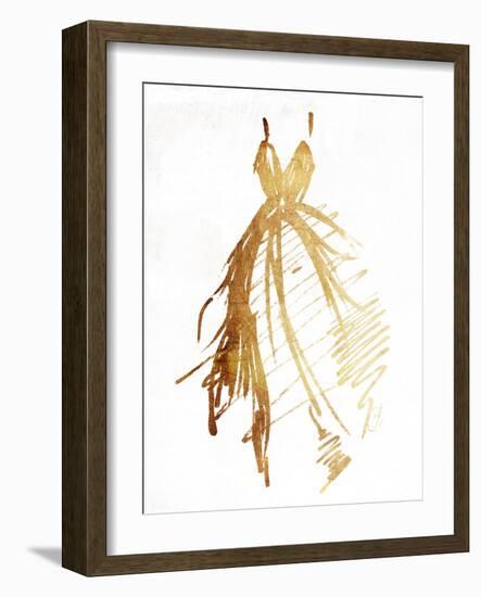 Runway Dress-OnRei-Framed Art Print