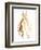 Runway Dress-OnRei-Framed Art Print