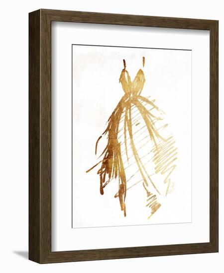 Runway Dress-OnRei-Framed Art Print