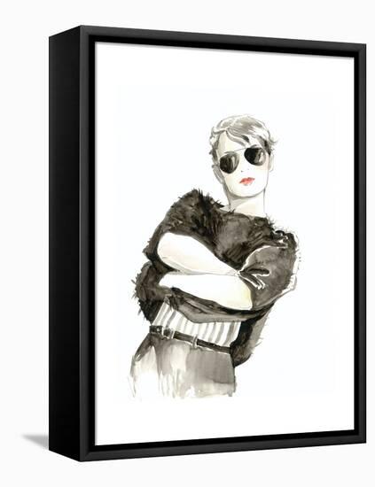 Runway Fashion II-Laurencon-Framed Stretched Canvas