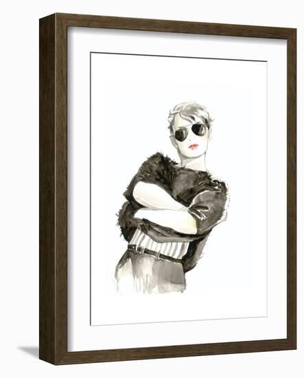 Runway Fashion II-Laurencon-Framed Art Print