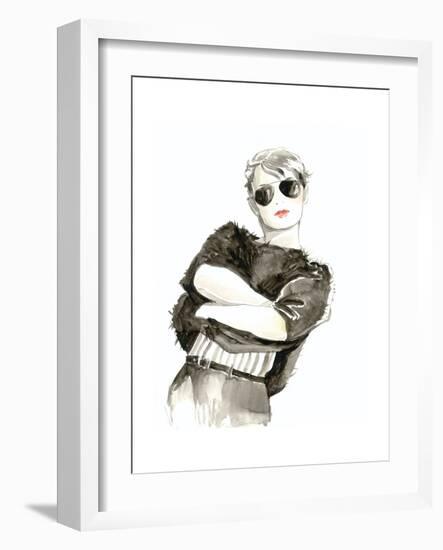 Runway Fashion II-Laurencon-Framed Art Print