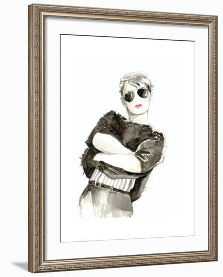 Runway Fashion II-Laurencon-Framed Art Print