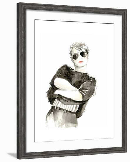 Runway Fashion II-Laurencon-Framed Art Print