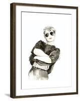 Runway Fashion II-Laurencon-Framed Art Print