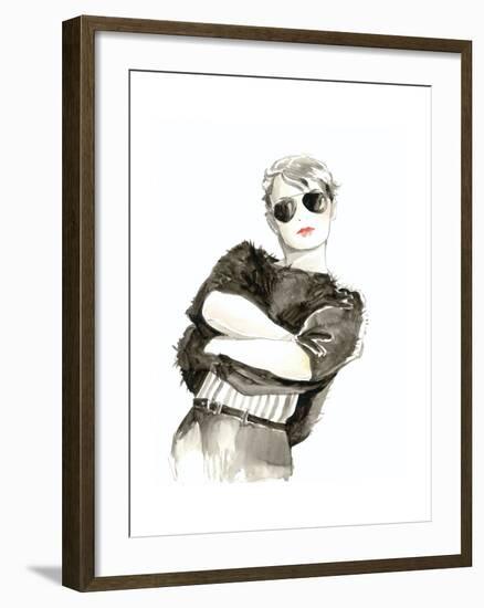 Runway Fashion II-Laurencon-Framed Art Print